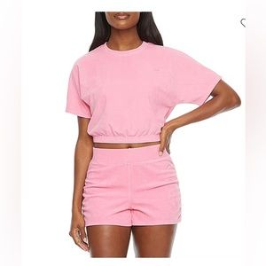 💯🎊💥🎉Juicy by Juicy Couture Terry Cropped Top Size XXL